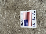 Walker Made In U.S.A Decal 5856